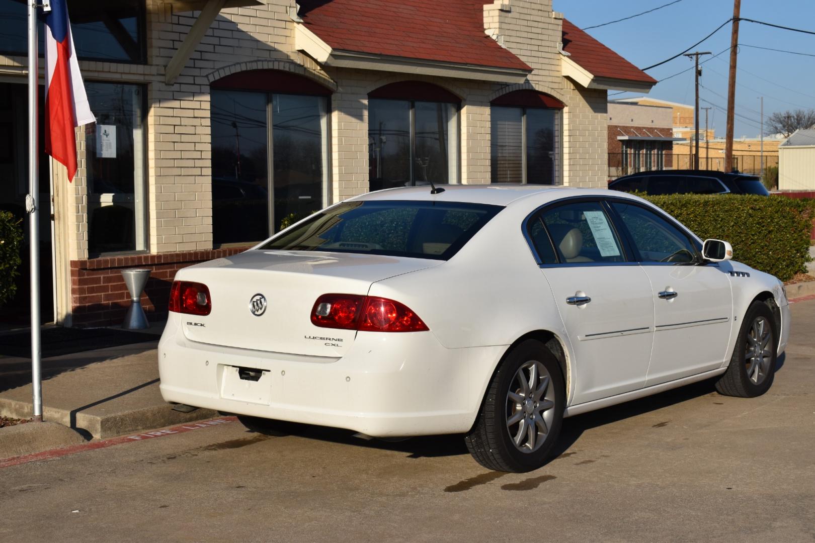 2006 White /Tan Buick Lucerne CXL (1G4HR57Y06U) with an 4.6L V8 engine, 4-Speed Automatic Overdrive transmission, located at 5925 E. BELKNAP ST., HALTOM CITY, TX, 76117, (817) 834-4222, 32.803799, -97.259003 - Deciding to buy a specific car model, such as the 2006 Buick Lucerne CXL V8, depends on various factors and personal preferences. Here are some potential reasons why you might consider purchasing this particular vehicle: Powerful Engine: The V8 engine in the Buick Lucerne CXL provides ample power a - Photo#4
